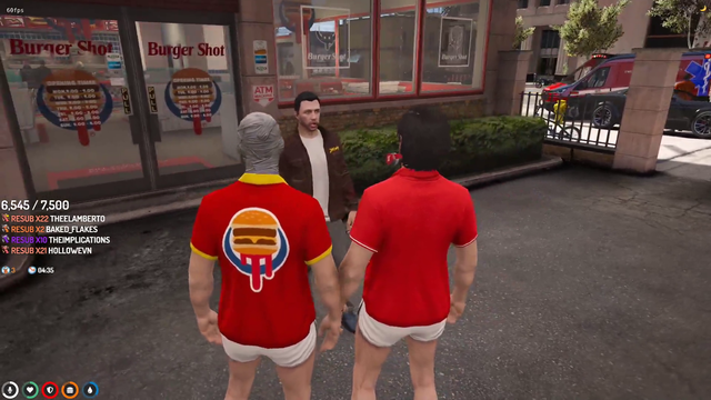Rob and Sassy, one of the best duos in Burger Shot