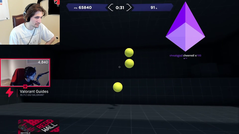 XQC Copies Tenz