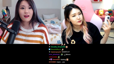 Hachubby shows her english progress