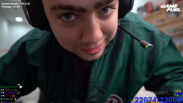 Trainwrecks possesses Mizkifs body for a second