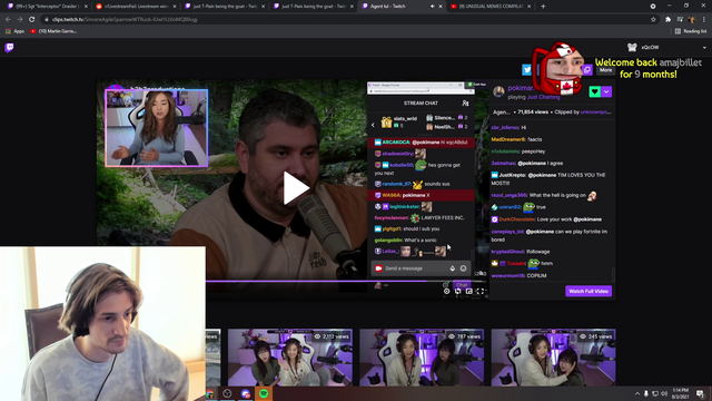 xQcOW - XQC responds to pokimanes comments about his lawyer