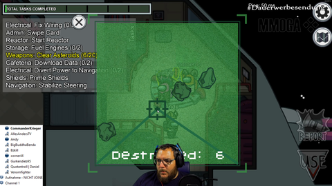 German streamer gets hit by his door with perfect timing
