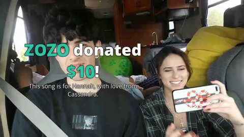 So this happened after Sam Pepper sent flowers to his girlfriend Hanna. oops
