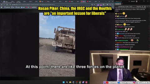 Big LA Streamer praising terrorist groups