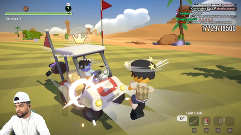 RDC Dylan hits the perfect airhorn in Super Battle Golf