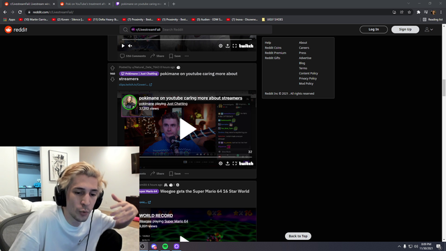 xQcOW wants 100M
