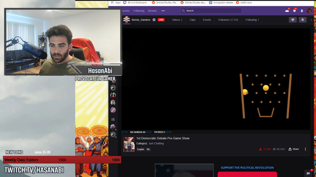 Hasan fixes Bernie's intro music
