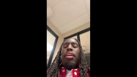 Kai goes live to say the girl who was shot in the eye went to the hospital, asks everyone to clean