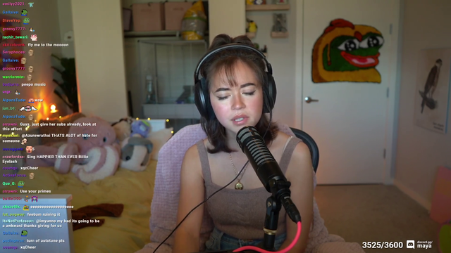 Maya turns off autotune