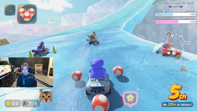 Wholesome Mario Kart Streamer
