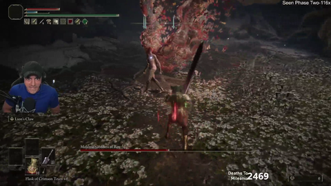 Dan gets close with Malenia after 2469 tries