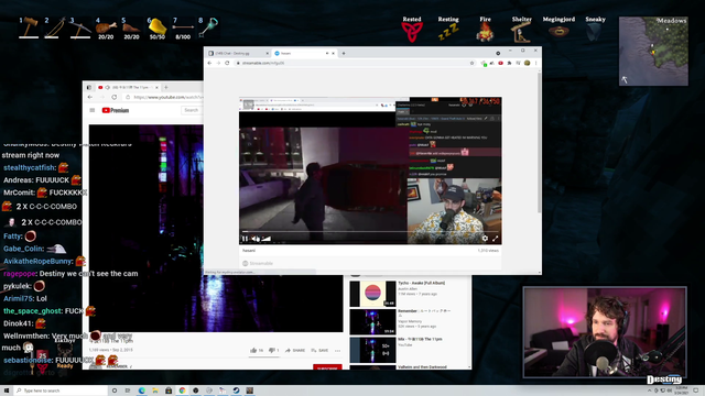 Hasan reacts to a heated gamer moment