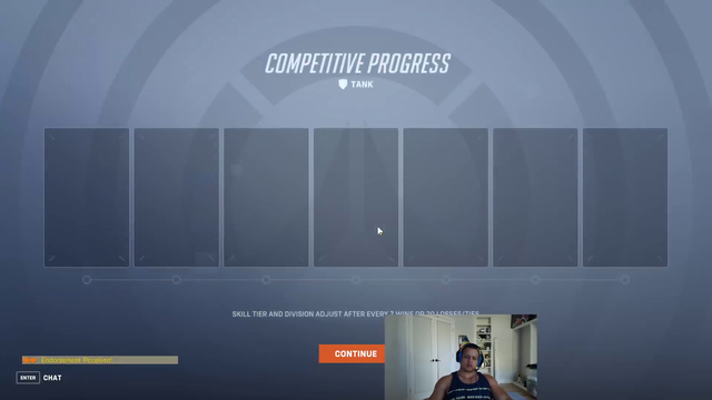 Tyler gets an insane rank in competitive OW