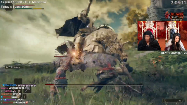 Agent (First time Souls Player) and Emily (Not a Gamer) defeated the Tree Sentinel Boss after 25 Deaths