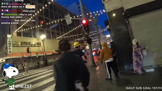 Curfew Takedown Caught on Livestream