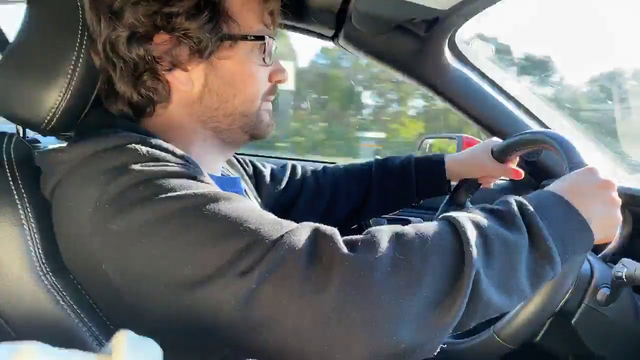 Passenger high on mushrooms argues with driver distracted on his phone