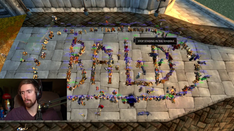 What Asmons viewers do while he reacts to videos.