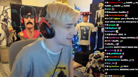 xQc gives an update about Buddha