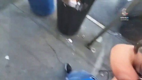 Elderly man stands his ground and pepper sprays a streamer asking racist questions
