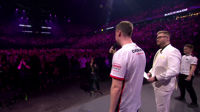 Paris major crowd showing respect to Cadian