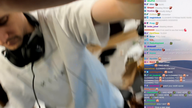 X cleaning stream