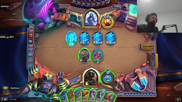 Forsen has forgotten how to play Hearthstone