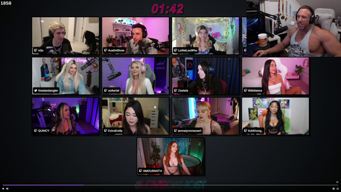 Nipple Streamer Knut questions Amouranth