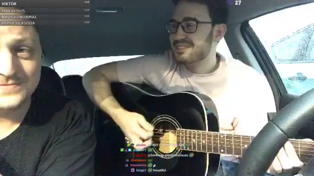 Sordiway and Koaster_Music playing Alizee live