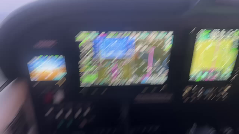 Streamer shows his view from his plane