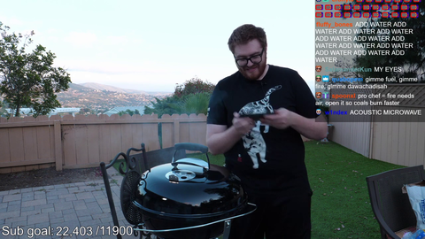 Autistic man burns himself
