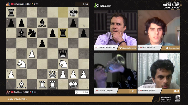 Kid swigs vodka in chess tournament