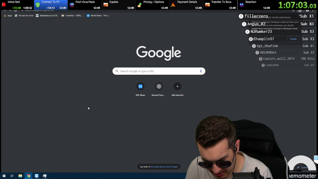Kitboga spills tea, RP's it off like a champ!