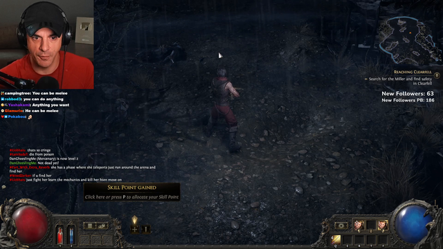 DanGheesling discovers the PoE skill tree for the first time