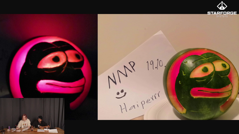 Nick and Malena get a problematic submission in their pumpkin carving competition.