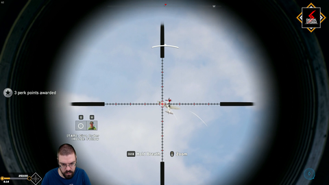 CohhCarnage repairing a plane in mid-flight in Far Cry 5