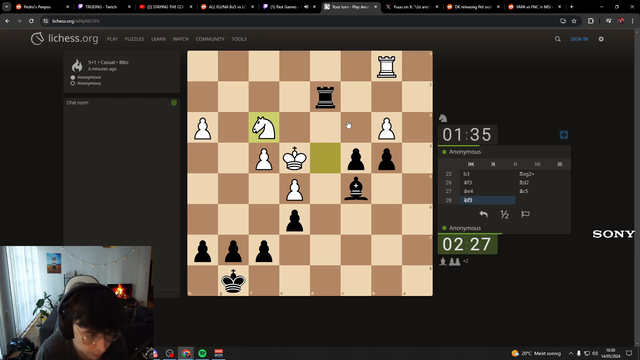 Caedrel finds mate in one