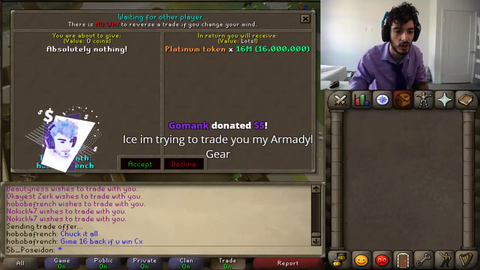 Ice gets donated 16b on Runescape