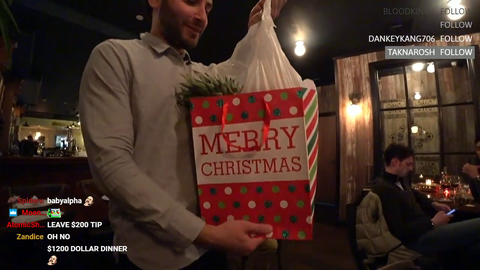 Reckful gets a Hanukkah gift
