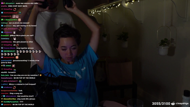Mizkif's beautiful singing