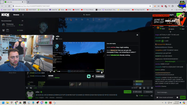 Miz fooling xQc