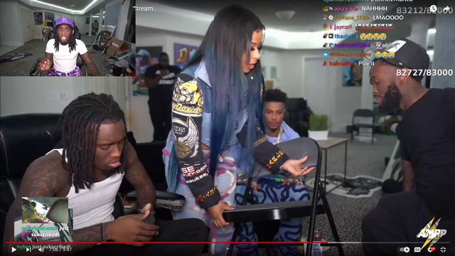 Kai speaks on shordy throwing a chair through his wall