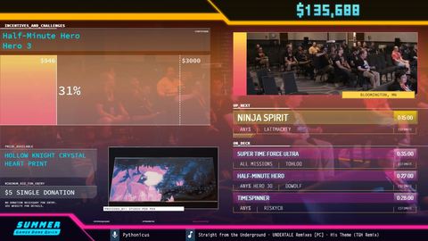 guy gets spotted at SGDQ