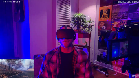 Guy takes off VR headset after spending one straight week in virtual reality