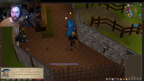 Asmongold gets welcomed into OSRS
