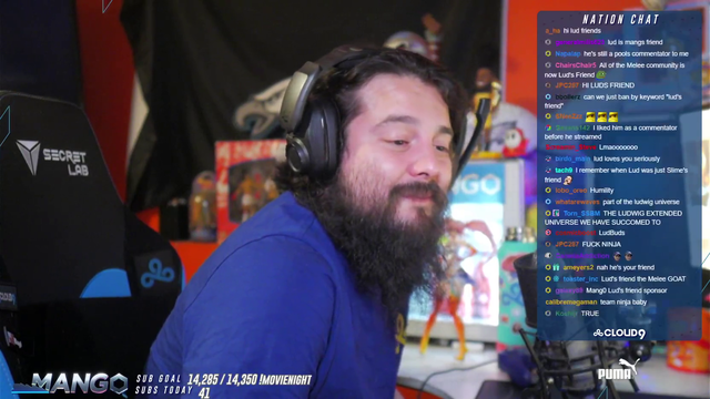 mang0's take on Ludwig breaking the record