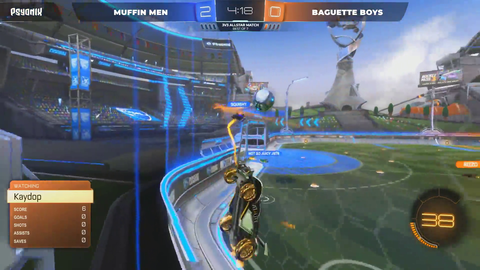 Rocket League pro makes a 5Head prediction while casting All-Stars game