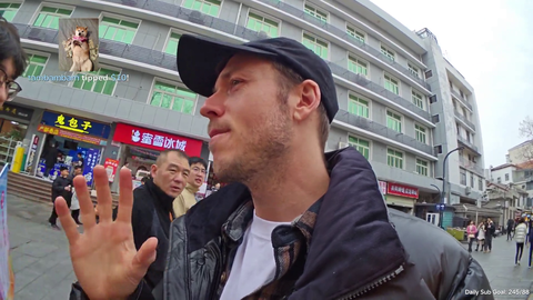 Chinese citizen speaks the truth