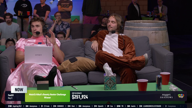 Ludwig's speedrunning event raises over $250,000 for charity