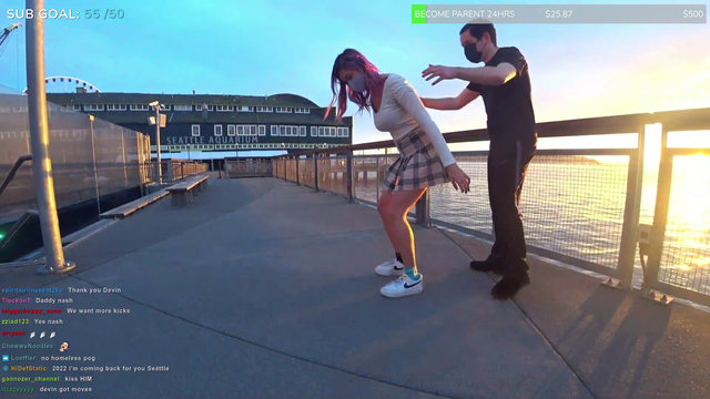 Devin Nash get a piggyback ride