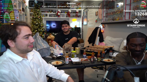 Bruce and Mizkif choose their milk